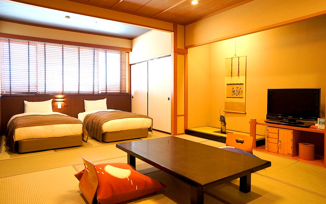 Japanese-Style Room with Beds